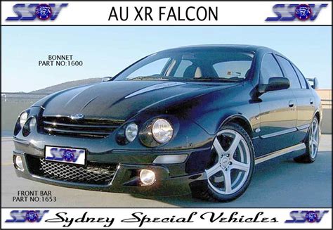 Mr Bodykits Front Lip Splitter For Ford Falcon BA Series XR6 XR8 Factory Bumper. . Ford falcon au bonnet bulge